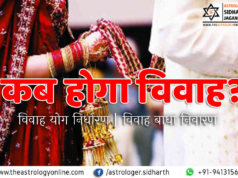 कब होगा विवाह? Timing of Marriage कब होगा विवाह? विवाह योग निर्धारण। विवाह बढ़ा निवारण।