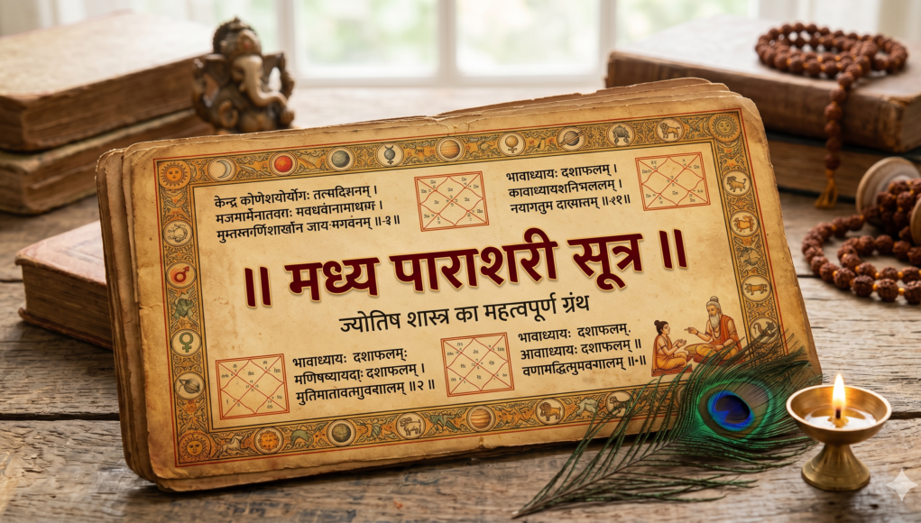 मध्‍य पाराशरीय सूत्र Madhya Parashari sutra