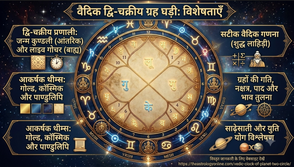 Astrologer Sidharth planet clock