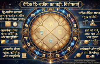 Astrologer Sidharth वैदिक द्वि-चक्रीय ग्रह घड़ी Astrologer Sidharth planet clock