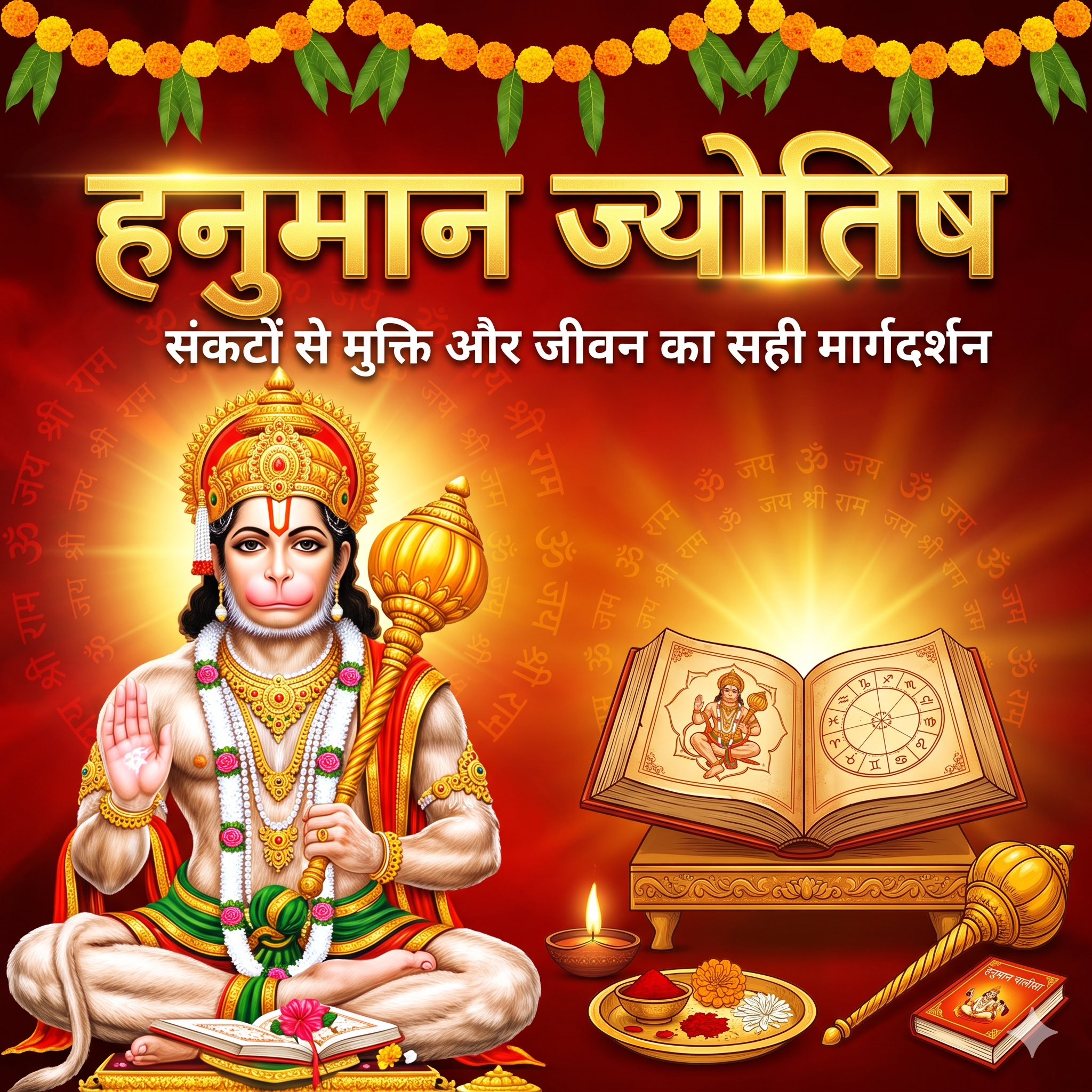 हनुमान ज्योतिष - संकटमोचन दिव्य कवच एवं समाधान